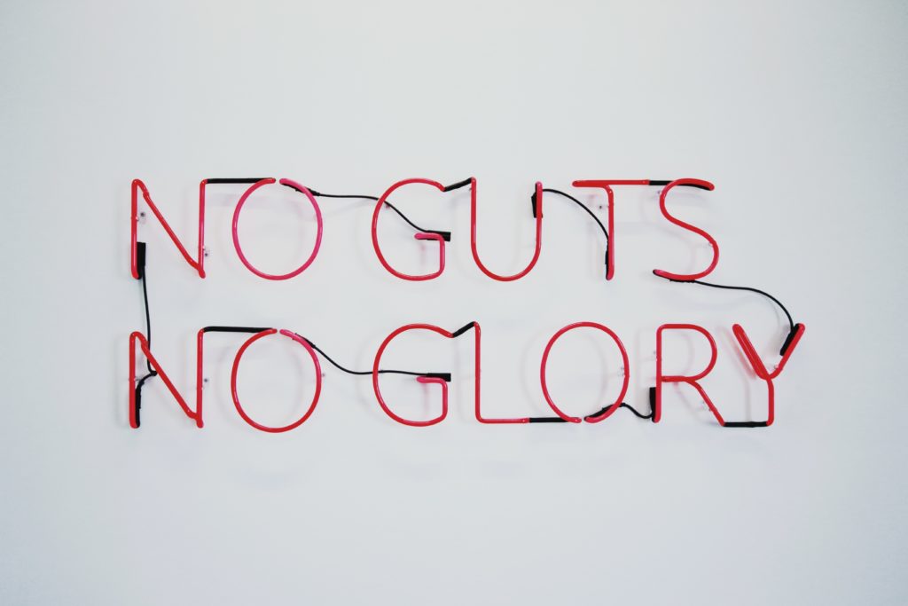 no guts